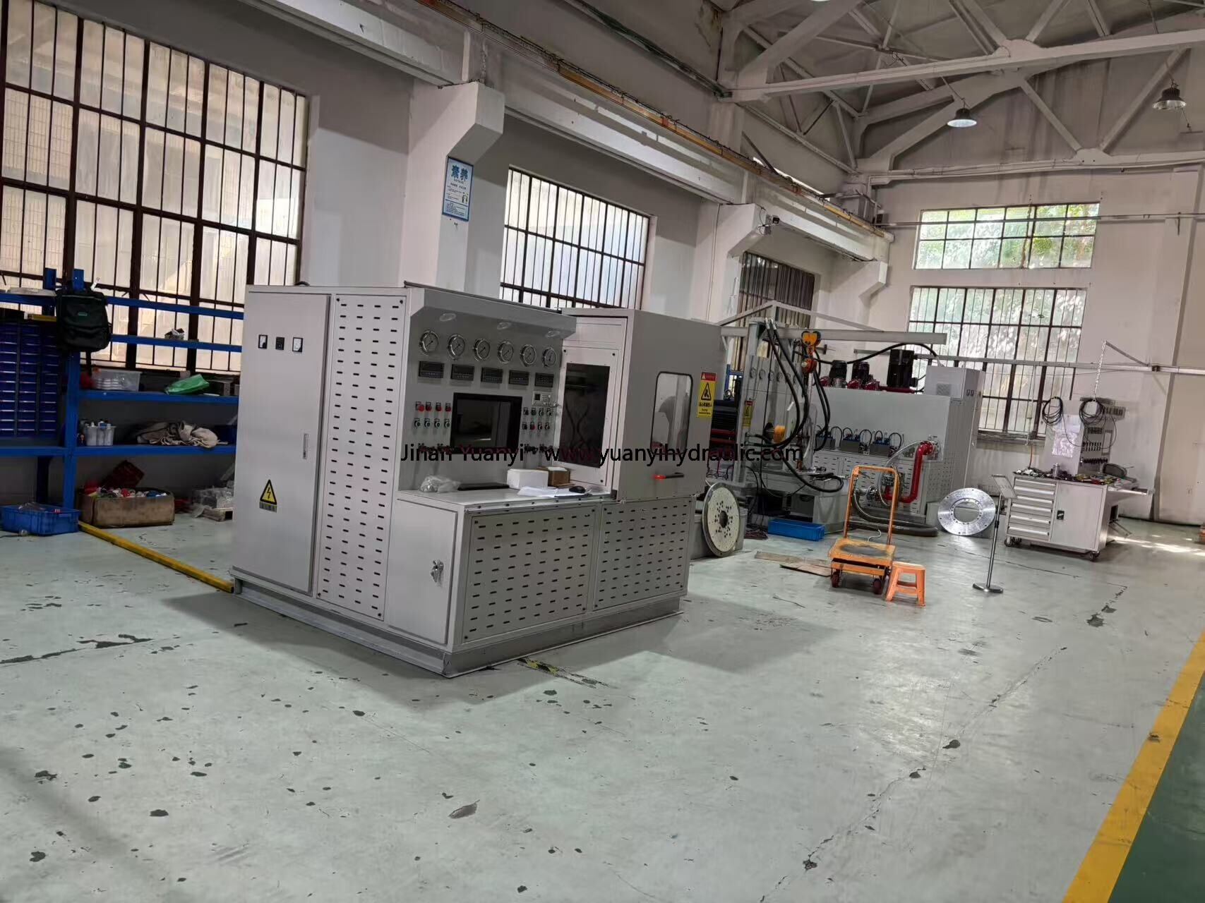Hydraulic Cylinder Repairing and Testing Equipment, Hydraulic Pump Flow Test Bench