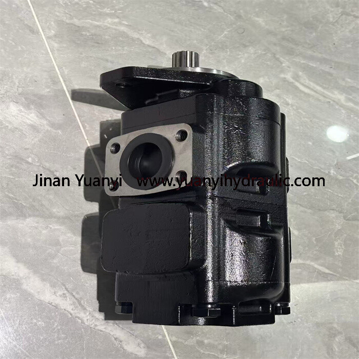 Parker 7029120048 Double Hydraulic Gear Pump For Loader