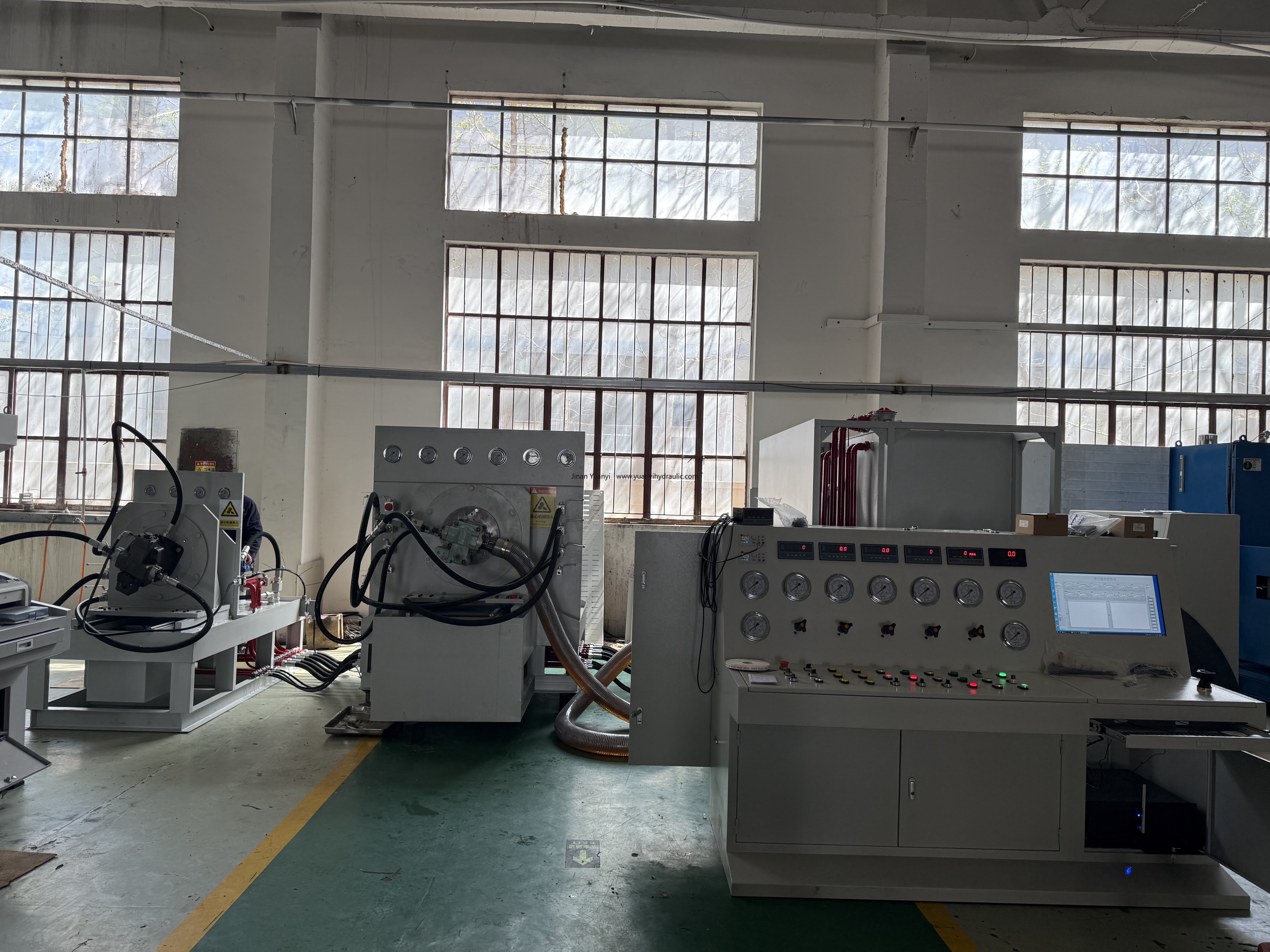 110KW Power Hydraulic Comprehensive Test Bench, Hydraulic Motor Test Table