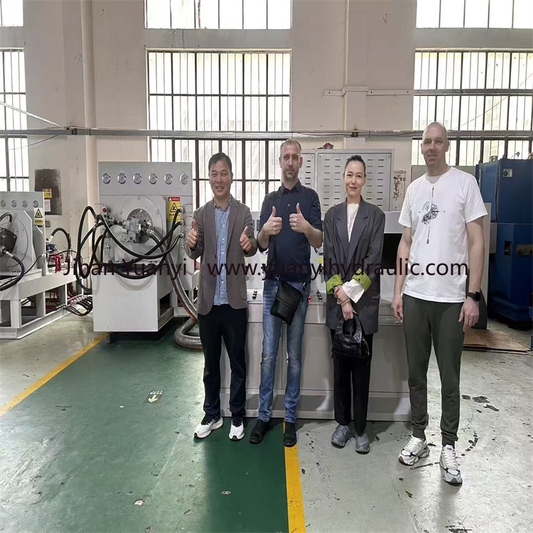 client 1_副本 hydraulic pump tester Hydraulic motor testing equipment portable pump tester