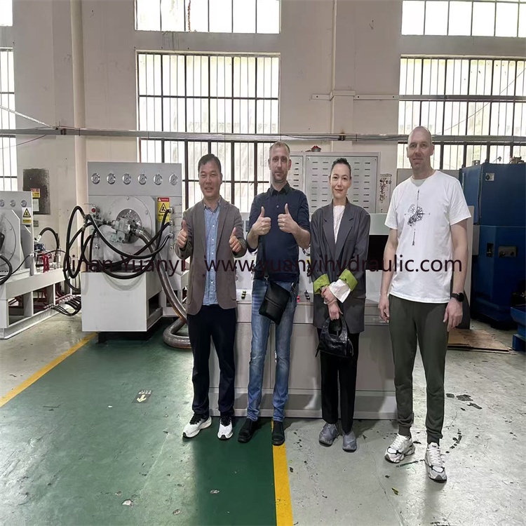 client_副本 132KW Hydraulic Vane Pump Test Bench,Hydraulic Piston Pump Testing Equipment,Hydraulic Test Stand