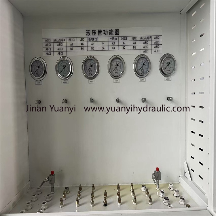 valve test bench8_副本 Digital Hydraulic Valve Repairing Equipment,Comprehensive Hydraulic Multi-way Valve Test Bench