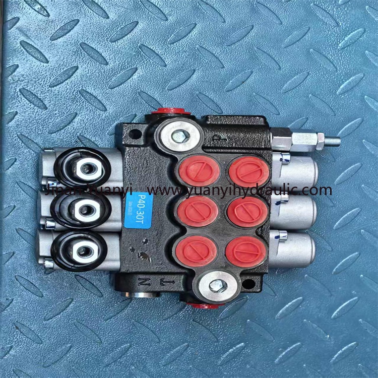 P80 Series Spool Monoblock Hydraulic Valve ,Electro-hydraulic / Solenoid / Manual /Pneumatic Direction Control P80 Series Hydraulic Valve