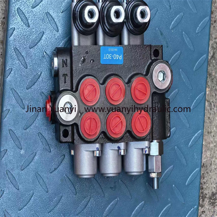 P80 Series Spool Monoblock Hydraulic Valve ,Electro-hydraulic / Solenoid / Manual /Pneumatic Direction Control P80 Series Hydraulic Valve