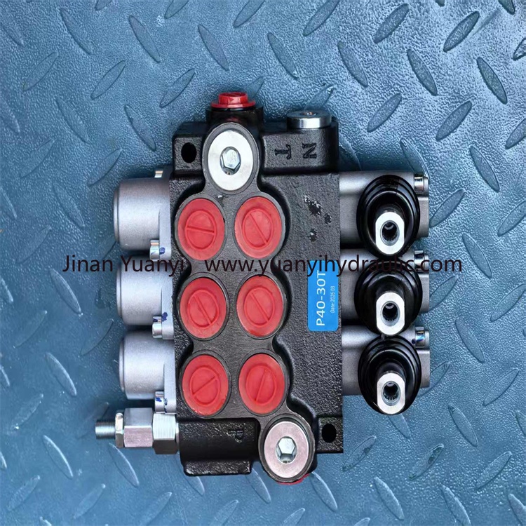 P80 Series Spool Monoblock Hydraulic Valve ,Electro-hydraulic / Solenoid / Manual /Pneumatic Direction Control P80 Series Hydraulic Valve