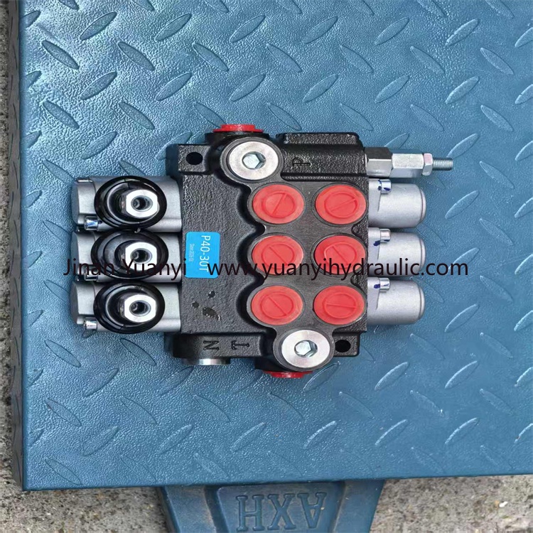 P40 P40 Series Multi-Way Directional Control Hydraulic Valve,1p40 2p40 3p40 4p40 Control Valve