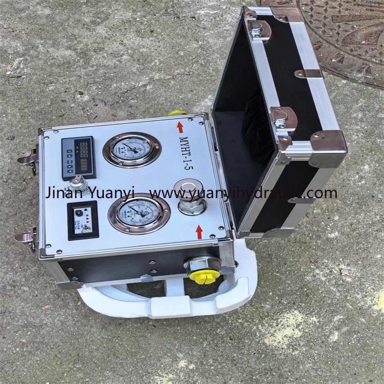 tester15 Digital Hydraulic Pump Pressure and Flow Tester, Portable Hydraulic Pump Test Machine,500L/MIN Flow Hydraulic Tester