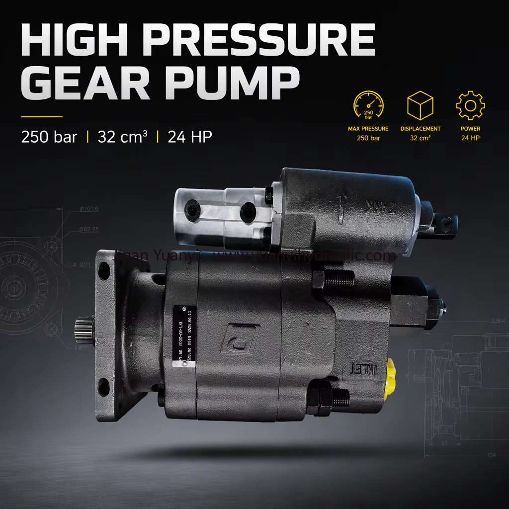 Dump Truck C102 G102 High Pressure Hydraulic Gear Pump, C101 G101 Hydraulic Pump