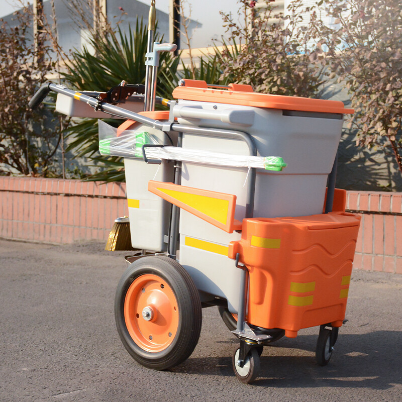 Multi-Function Sanitation Cleaning Trolley