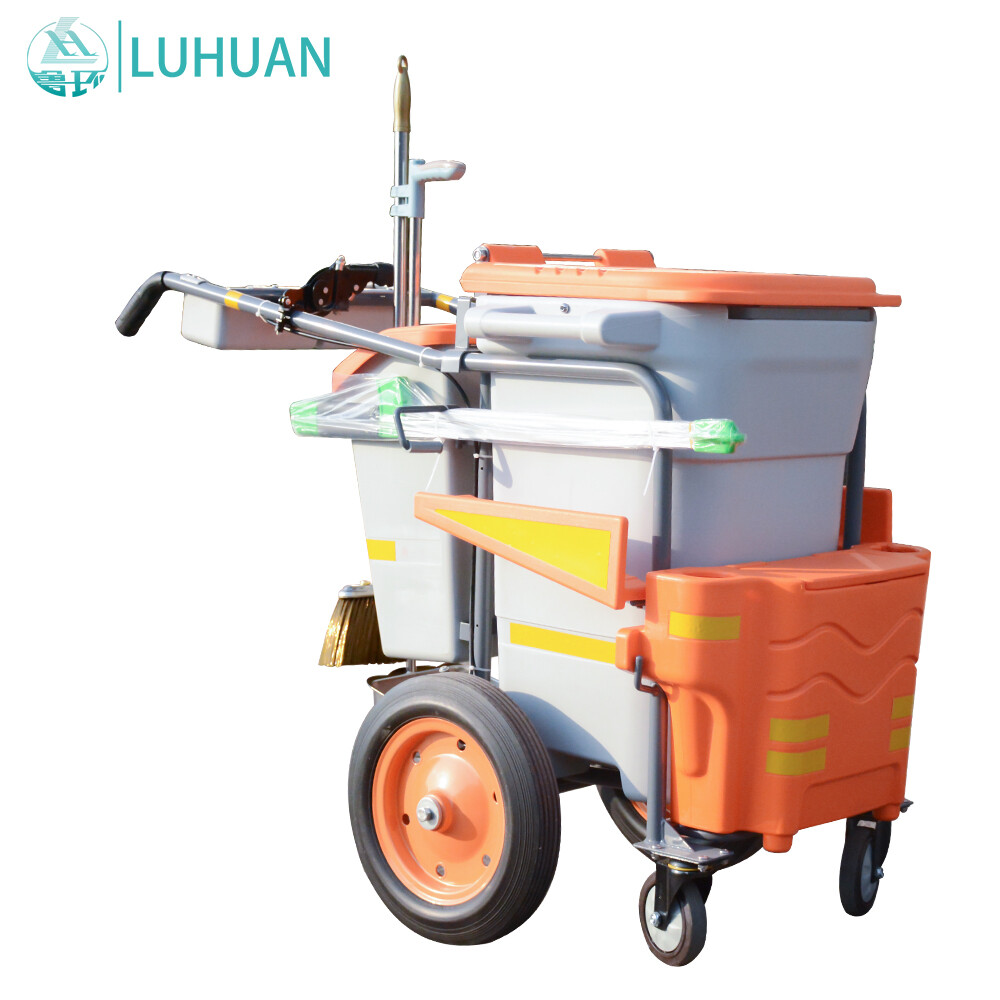Multi-Function Sanitation Cleaning Trolley