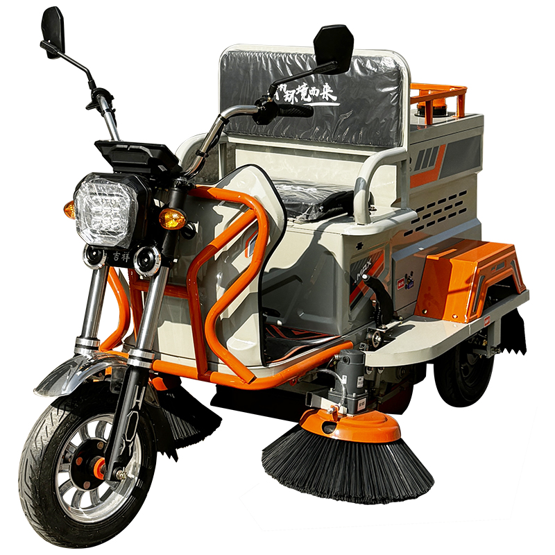 LH-1300: Compact & Powerful Electric Multi-Functional Road Sweeper