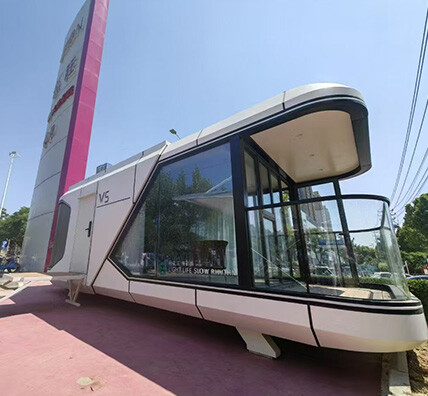 SUNINN Space Capsule House V5 model debuts at gas stations, opening up a new office experience