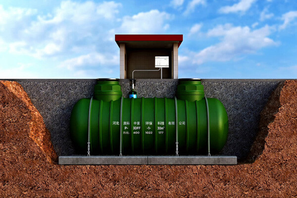 Tanque de doble pared de PRFV