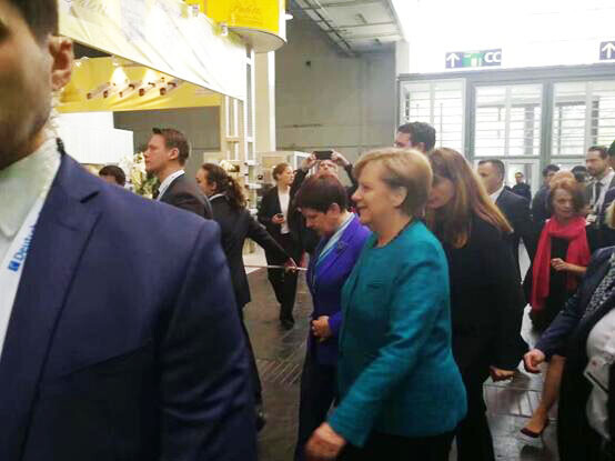 El equipo ACCU visitó HANNOVER MESSE
