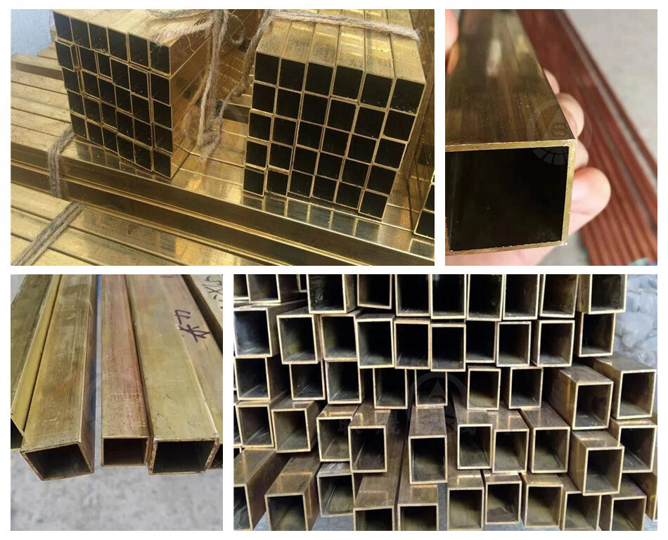 黄铜方管.jpg Brass Square Pipe