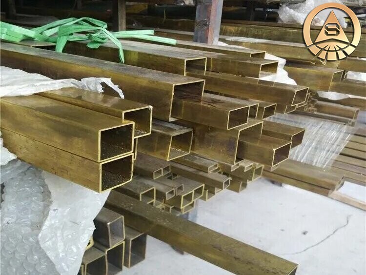 C24000  Brass Square Pipe
