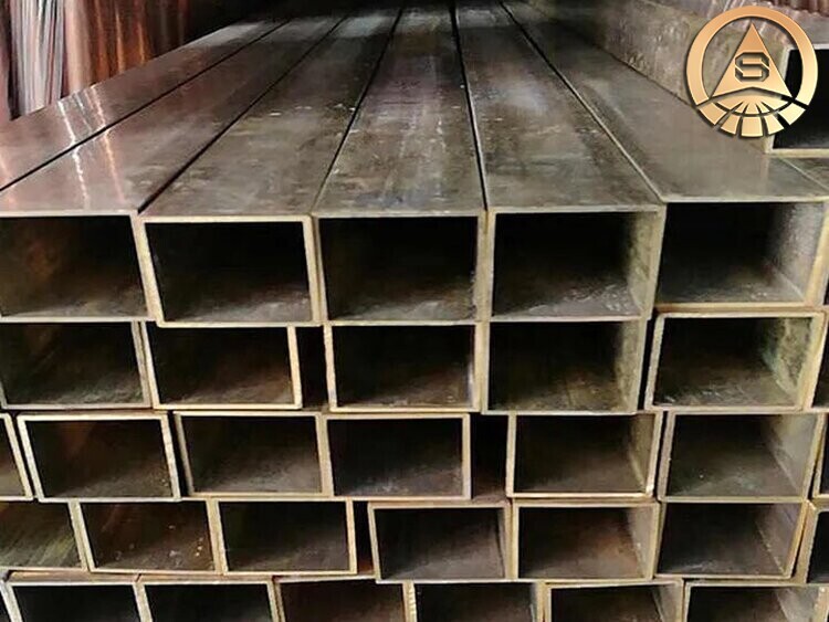 Cuzn10 Brass Square Pipe