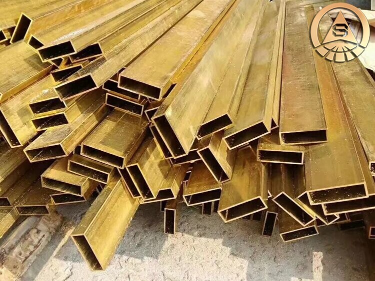 Cuzn40 Brass Square Pipe