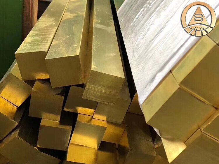 C23000 Brass Square  Bar Rod