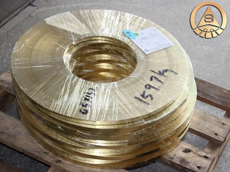 Bronze Strip Coil