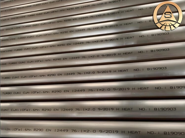 CuNi90/10 Copper Nickel Pipe Tube