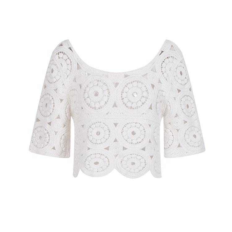 Women crochet sweater 525