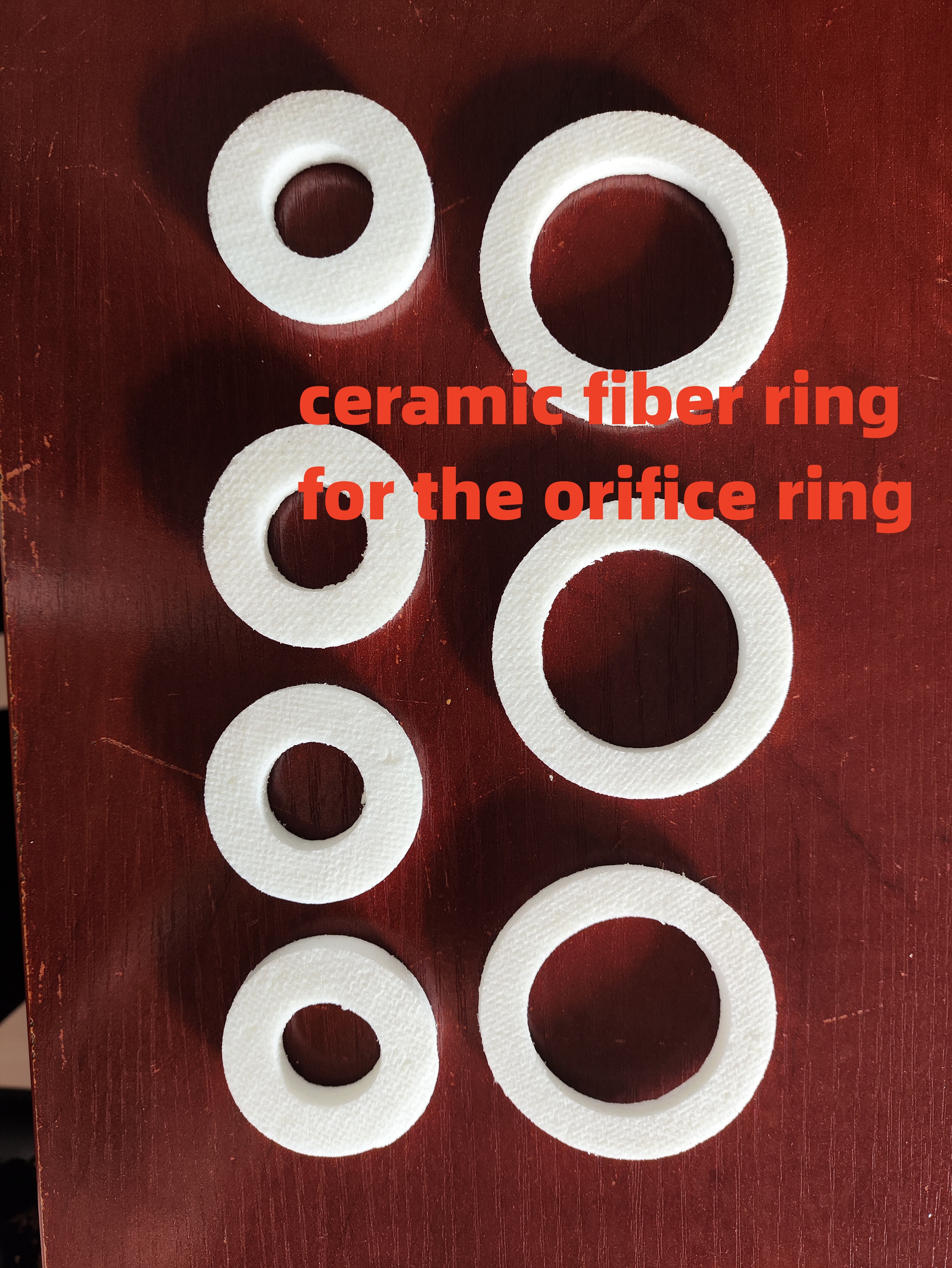 Ceramic fiber gasket