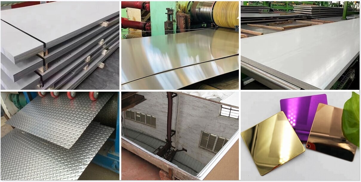 stainless steel plate display.jpg 304 Stainless steel plate/sheet