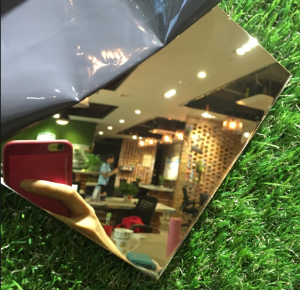 Stainless steel decorative plate
