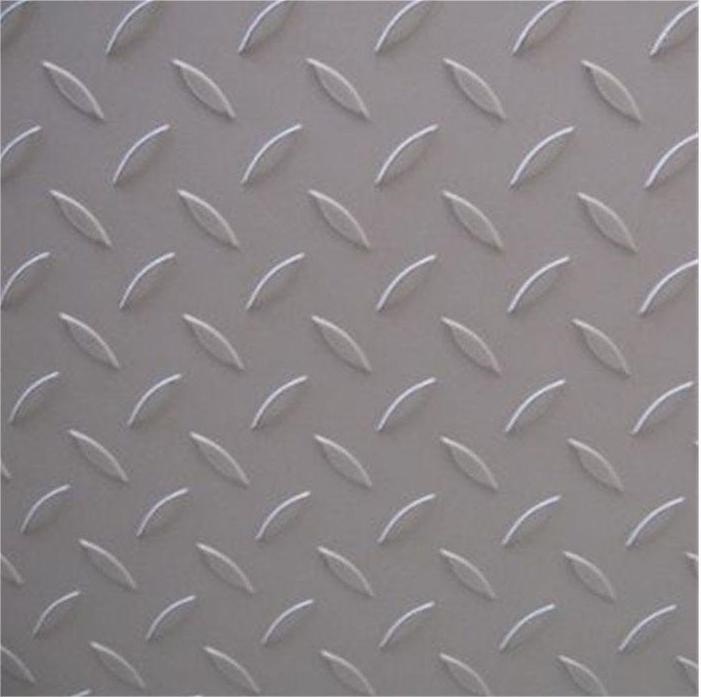 Stainless steel checkered plate