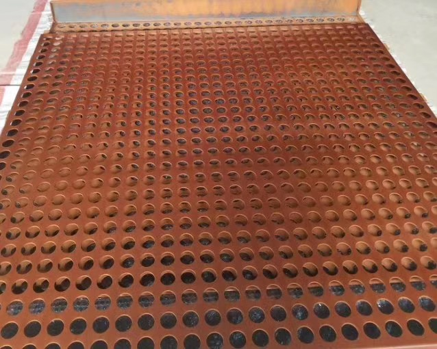 Corten steel plate