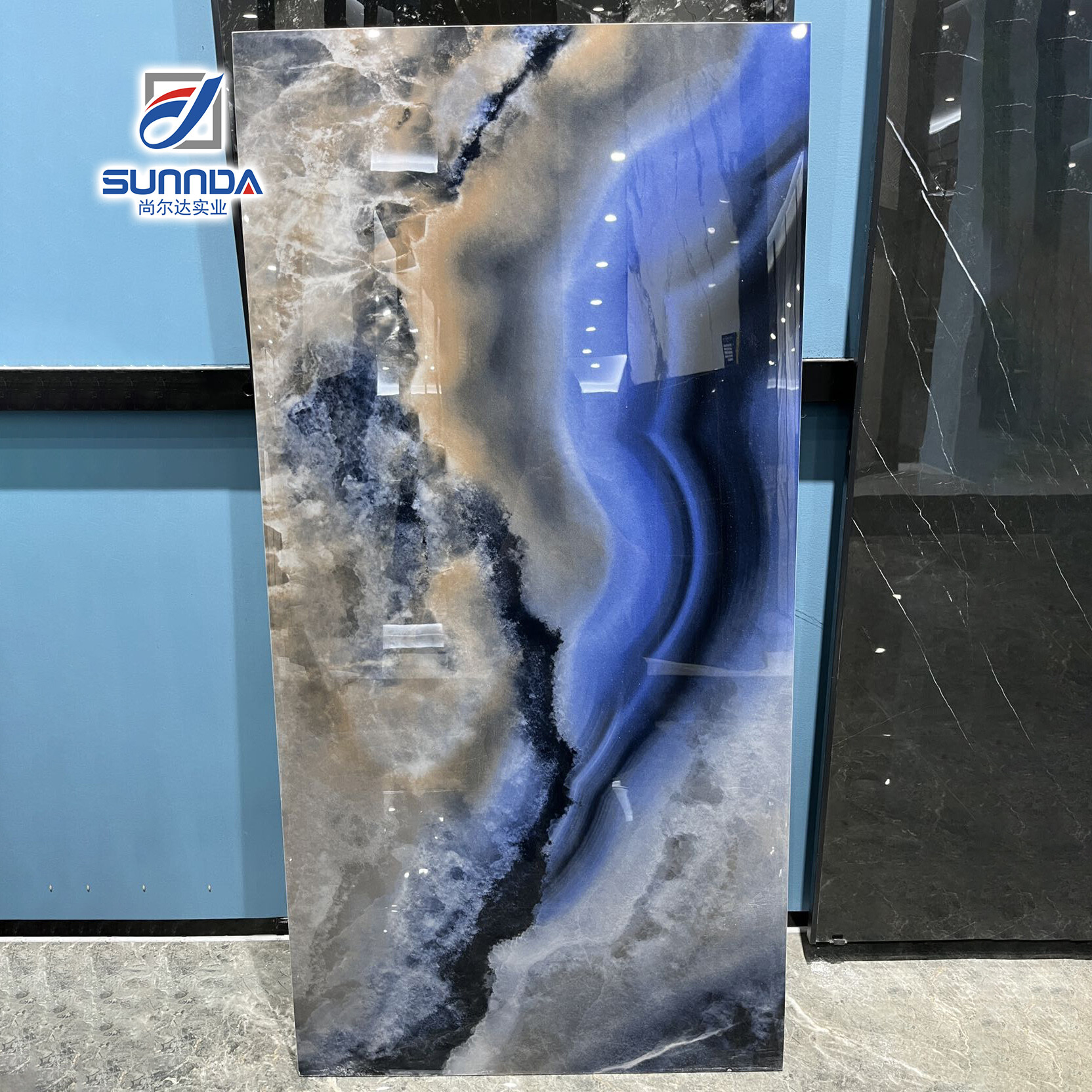 Luxury designs glazed polished porcelain tiles