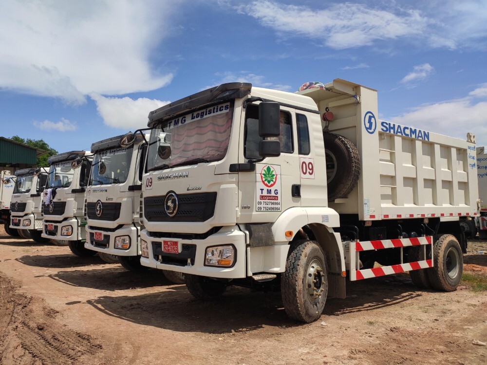 SHACMAN L3000 4×2 Camion à benne basculante
