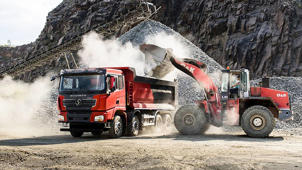 SHACMAN X3000 8×4 Dump Truck
