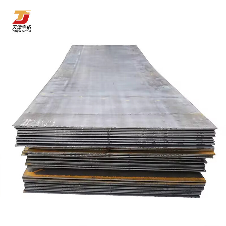 Sae 4140 Hot Rolled Steel Plate Q235B Q355B MS Carbon Coated Price A36 Steel Sheets Customized Black Wear Resistant Steel