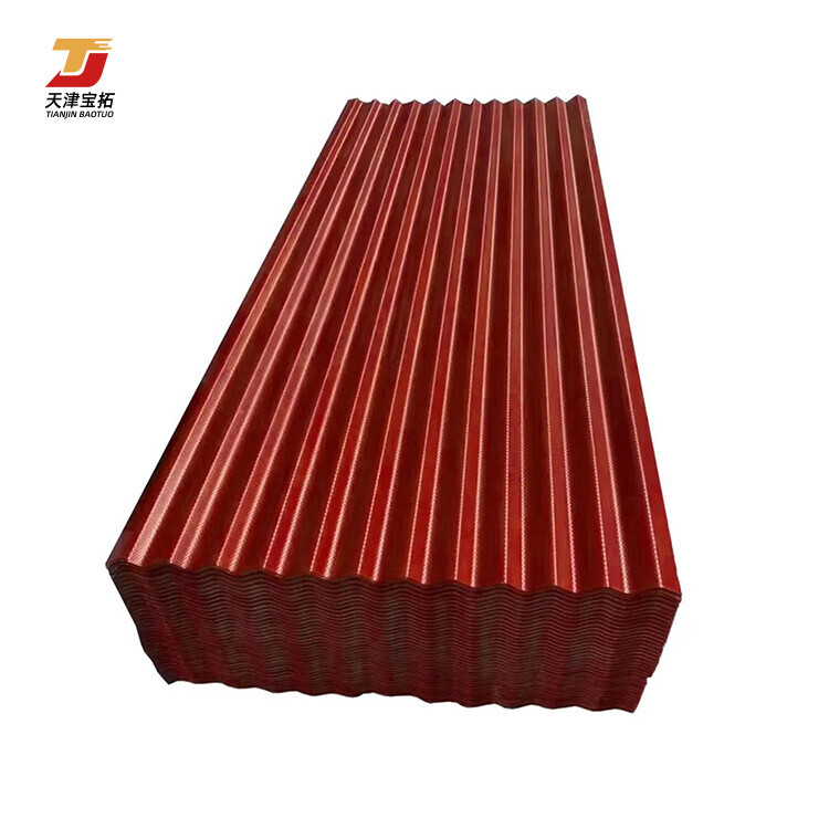 High Strength Colour coated roofing sheets color painted roof panels Building Materials In China