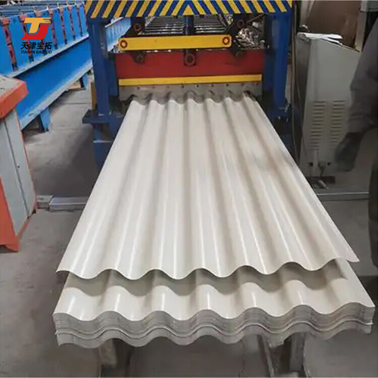 High Strength Colour coated roofing sheets color painted roof panels Building Materials In China