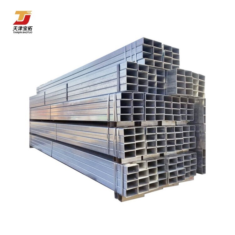 ASTM steel profile ms square tube galvanized square steel pipe gi pipe price for building and industry
