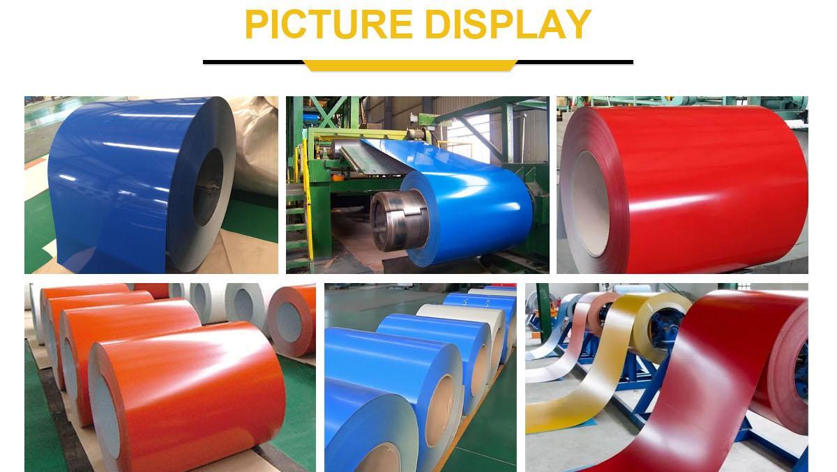 PPGI Hot Sale PPGI/PPGL Color Coated Steel coil/prepainted Steel coil In Stock