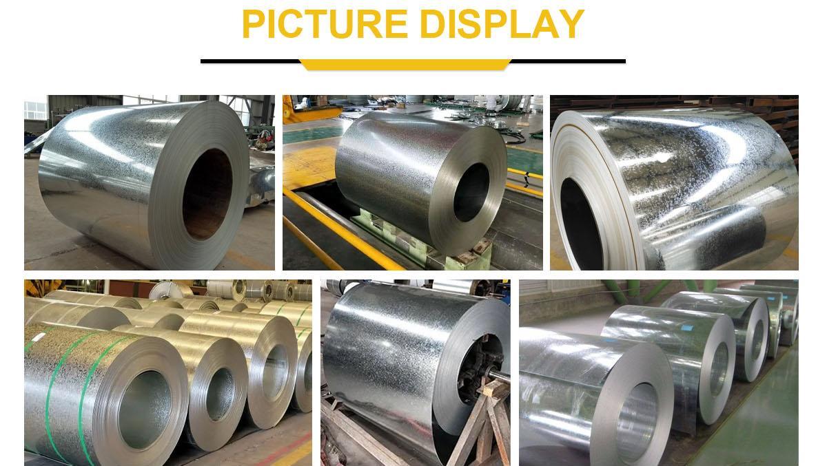 镀锌卷 Dx51d Dx52D Dx53D Galvanized Steel Coil S220gd Galvanized Steel Coil
