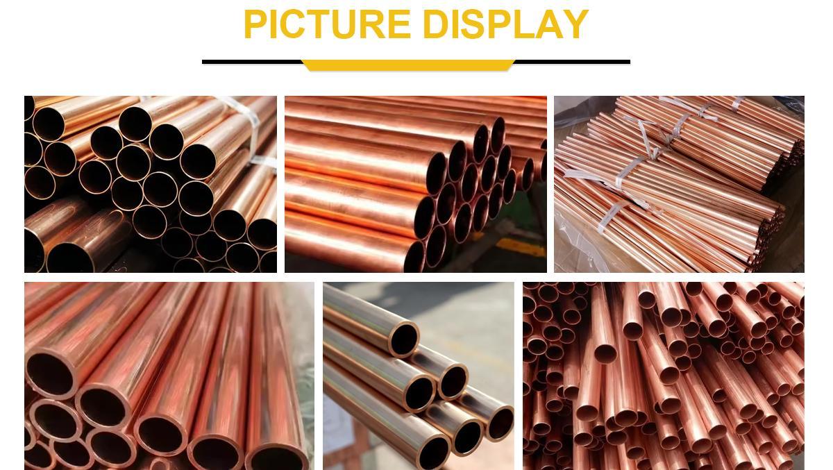 铜管 China supply copper tube length thickness can be customised copper tube wholesale manufacturer