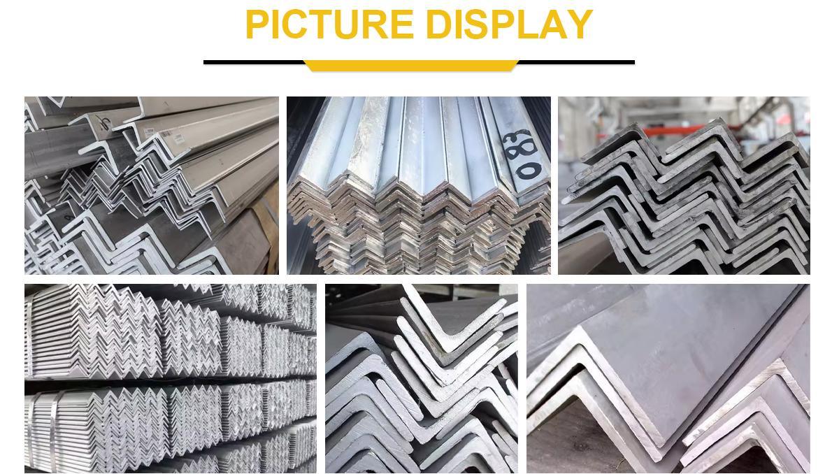 角钢 ASTM A529M Gr.50 DIN EN10025 S335JR unequal equal L shape carbon steel angle