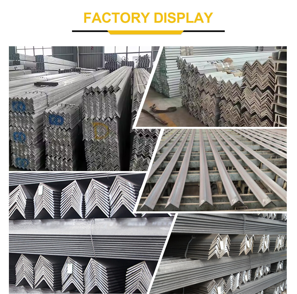 角钢_02 ASTM A529M Gr.50 DIN EN10025 S335JR unequal equal L shape carbon steel angle