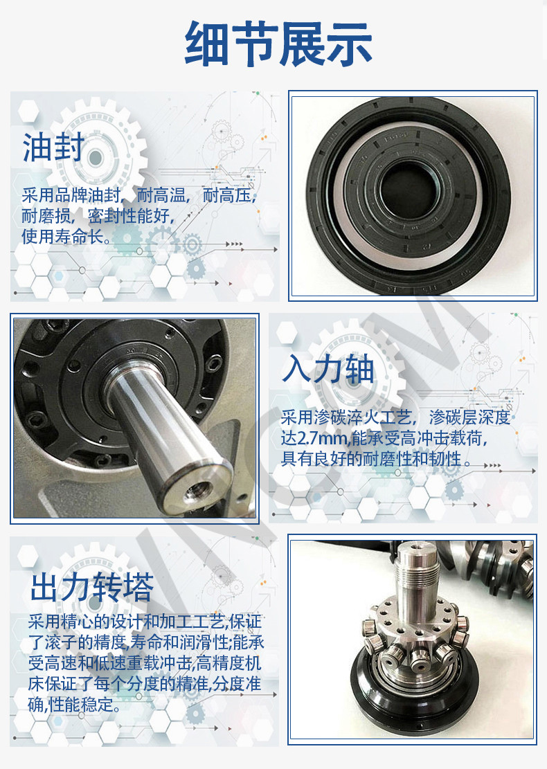 LNW320R Horizontal Roller Cam Servo CNC Turntable