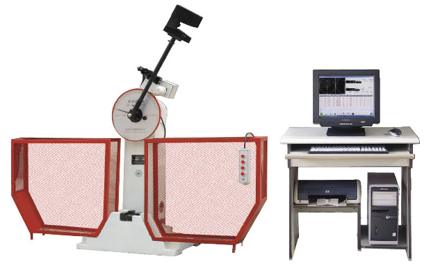 JBW-500B microcomputer screen display semi-automatic impact testing machine