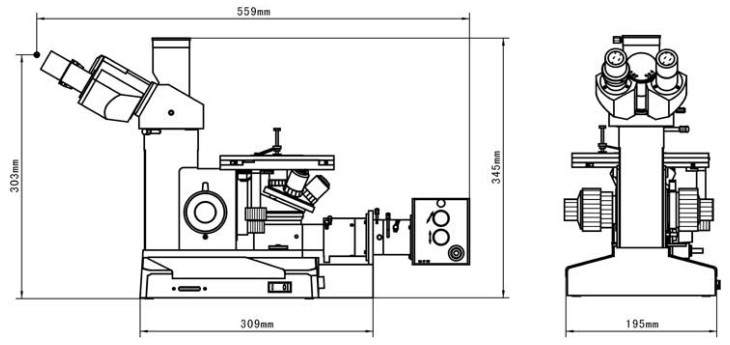 11 4XC-W Computerized Metallographic Microscope