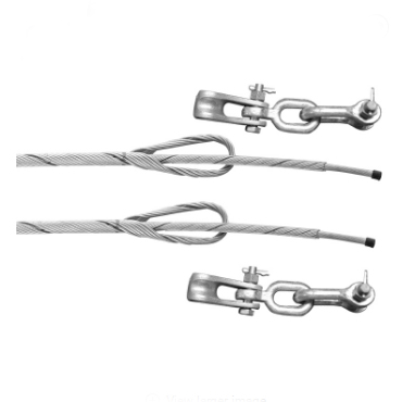 Adss Cable Fitting Hot Dip Galvanized Preformed Tension Clamp
