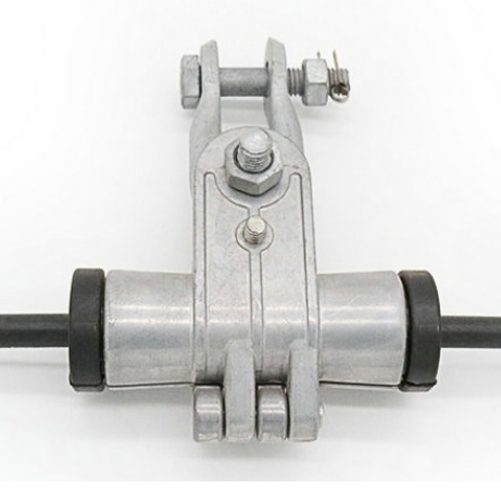 ADSS optical cable helical rods suspension clamp