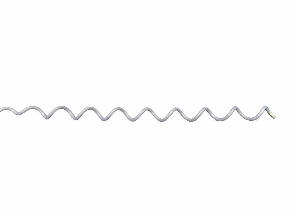 图片 5 PVC Smooth Cable Spiral Vibration Damper For Cable Fitting