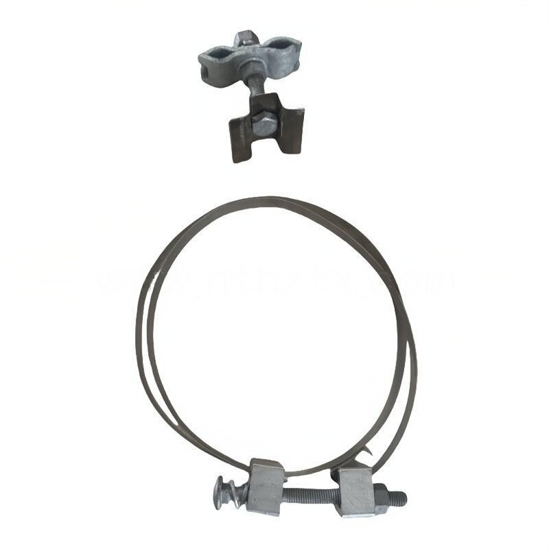 图片 4 OPGW Pole Used Down Lead Clamp Cable Fittings